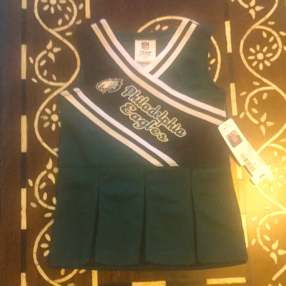 NWT Philadelphia Eagles 2T girls NFL team apparel
